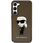 Samsung Galaxy S23 Plus Karl Lagerfeld dėklas Ikonik (KLHCS23MHNIKTCK) juodos spalvos