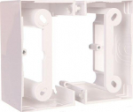 Kontakt-Simon Simon Basic Noos 40 mm vienadozė pleistro dėžutė (1 vnt = 2 vnt) sidabro PSCS / 43 mat