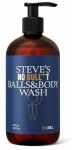 Steves No Bullt Steve's Steve&acute;s du&scaron;o želė for balls and whole body (Balls & Kūno prausiklis) 250 ml Du&scaron;o gelis 500ml du&scaron;o želė Vyrams