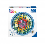 Ravensburger Apvali dėlionė 500 vnt. - Saldainiai