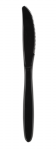 Kreispack Vienkartiniai peiliai SUPERIOR,PS, juodi, 17 cm, 50 vnt.