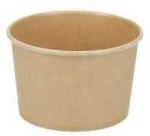 Multi Kartoniniai puodeliai &bdquo;Verive&ldquo; sriubai i&scaron;sine&scaron;ti 240 ml / 8 oz &Oslash;96 x 58 mm kartonas/PLA rudas kraft popierius, 50 vnt./pak. - (50 vnt.)