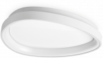 Lubinis &scaron;viestuvas Ideal Lux 24W LED pavir&scaron;inis &scaron;viestuvas GEMINI, baltas, 3000K, 328010