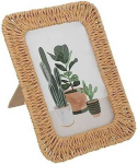 Atmosphera Frame JILY stovimas nuotraukų rėmelis, pintas rėmelis, 20 x 15 cm