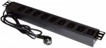 Alantec PZ011 Maitinimo blokas 19" lizdas 9 x IEC320 C13 ki&scaron;tukas CEE 7/7
