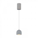 V-tac 8,5W LED pakabinamas &scaron;viestuvas, pilkas, 3000K