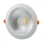 15W LED apvalus &scaron;viestuvas COB, 3000K