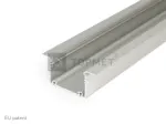 LED juostos profilis PHIL, anoduotas aliuminis, 2m
