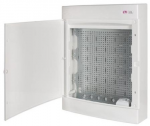 Eti Polam 001101314 Multimedijos skirstomasis skydas 3x18, montuojamas ant pavir&scaron;iaus, su plok&scaron;te ir lizdu / IP 40 400V AC / ECT 3X18PO MEDIA 001101314