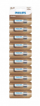 Baterija PHILIPS AA LR6 10pcs blister Alkaline