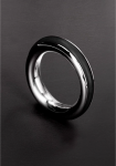 Steel By Shots Cazzo Tensions Stainless Steel Comfort Ring 45mm - Raudona Silicone Detail