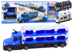 Lean Toys Lora 2in1 Vilkikas ir Lenktynių Trasa su &Scaron;viesomis ir Garsais