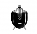 Sulčiaspaudė Citrusinė Spaudimo Ma&scaron;ina - Unold Citrus Press Power Juicy 300W, svirties rankena, 2 antgaliai, juoda sidabrinė
