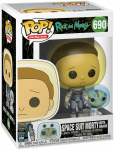 FUNKO POP! Vinilinė figūrėlė: Rick & Morty - Morty su astronauto kostiumu, 9 cm