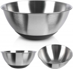 MISKA KUCHENNA METALOWA STALOWA ANTYPOŚLIZGOWA SREBRNA 21.5CM 1.9L VILDE 259642