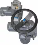 Siemens Daugiasūkis pavara ON/OFF SA 14.2 Valdiklis AUMATIC AC01.2 3ph/400V/50Hz S2-15min kl A,B F14 B3 250Nm 32 aps.