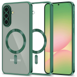 Tech-Protect MagFlex MagSafe Dėklas skirtas Samsung Galaxy A56 5G - skaidrus žalios spalvos