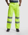 Roly Ilgos, gerai matomos kelnės fluorescencinės geltonos spalvos ALFA Fluoro geltona