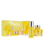 Little Luxuries Kit Set Rodial: Bee Venom Anti-Aging Daily Kreminis For Face, 15 ml + Bee Venom Eliminates Impurities Cleansing Balm For Face, 20 ml + Bee Venom Anti-Wrinkle Paakių kremas, 5 ml + Bee Venom Anti-Aging Serum Face, 10 ml