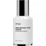 Anua Retinol Fragrance-Free Anti-Aging Evening Serum Face veido serumas, 30 ml