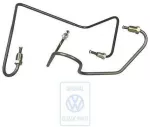 VAG Galinio Stabdžių Vamzdis Golf Mk3 Caddy Mk2 Originalus 1H0698705