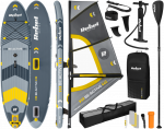 Deska REBEL ACTIVE SUP, windsurfing, pompowana, komplektas, 305x76x15