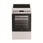 Viryklė Whirlpool Cooker | Whirlpool | Hob type Vitroceramic | Oven type Electric | Baltas | Plotis 50 cm | Gylis 60 cm | 60 L