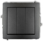 Karlik Elektrotechnik 11DWP-7 DECO Triguba grafito jungtis 11DWP-7