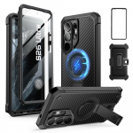 Dėklas SupCase Unicorn Beetle Pro MAG MagSafe 2-SET Samsung Galaxy S26 Ultra Aramid