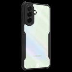 Tactical Quantum Stealth dėklas skirtas Samsung Galaxy A37 skaidrus/juodos spalvos