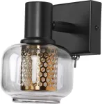 Sieninis &scaron;viestuvas SPOT FIREFLY, E14, juodas, su 2,8W 2700K dimeriuojama LED lempute