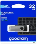 Goodram pendrive 32GB USB 2.0 Twister juoda