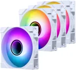 PHANTEKS "4er Pack" 1x M25 Gen2 PWM D-RGB L&uuml;fter & 3er Pack Reverse Blade L&uuml;fter, 120mm - baltas