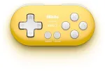 8BitDo Zero 2 geltonasis leidimas