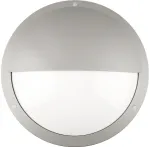 Solar Plus Moon Public EYE, 550 lm, 16 W 3000 K&ndash;4000 K, integruotas LED modulis jungiamas tiesiogiai prie 230 V, IP65, pilka