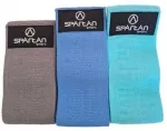 Spartan Rinkinys Guminės Pasiprie&scaron;inimo Juostos Treniruotėms Mini Pratimams Tvirtos 3 vnt. (Spa_2920)