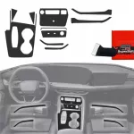 GrizzGlass Plėvelė vidaus apdailai PianoSkin Juodas Matte, skirta Audi Q5 (2025-2026) [10w1] (GRZ19844)