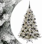 Dirbtinė Kalėdų eglutė su burbulais 120 cm 150 LED &Scaron;ilta balta