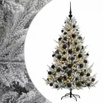Dirbtinė kalėdinė eglutė su rutuliuku 180 cm 300 LED