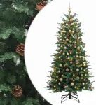 Dirbtinė kalėdinė eglutė su rutuliuku 240 cm 300 LED