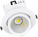 35/30/25W LED įleidžiamas &scaron;viestuvas SP VARIO XR, baltas, 4000K, 24&deg;, DALI