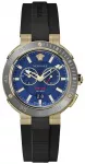 Vyri&scaron;kas Versace V-Extreme Pro VECN00119 laikrodis su dualtimer funkcija, 46 mm