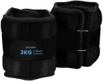 Spokey Rinkinys 2 obciążeń na nadgarstki lub kostki Active Form 3kg (Rinkinys 2 obciążeń na nadgarstki lub kostki Spokey ACTIVE FORM 3kg)