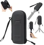 Puluz Kietras dėklas Futeralis Mak&scaron;tis Apsauginis kietas dėklas EVA skirtas DJI Osmo Pocket 4 / 3 / HSCC-OP4S juodas / Juodas (SB12033)