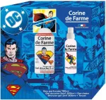 Corine de Farme Dovanų rinkinys vaikams SUPERMAN (Żel pod prysznic 300ml + Vanduo perfumowana 150ml + ręcznik) (103423)