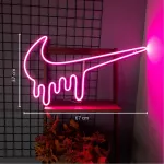 Bez Marki Neon LED Nike LEDEON, neon na ścianę + pilot NEMOKAMAI