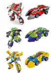 Robotas transformeris ma&scaron;ina, Spalva: Raudona