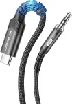 JSAUX 1 m USB-C&ndash;3,5 mm garso kabelis su DAC, JSDENZUC23AUBK1M