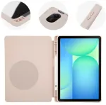 OBAL:ME SolidTab dėklas Samsung Galaxy Tab S10 Lite/S9/S9 FE/S10 FE rausvos spalvos