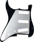 Banworks 4 sluoksnių strat sss pickguard 11 skylių elektrinės gitaros pickguard skirtas usa/meksikos modernaus stiliaus standartinėms stratocaster st jt/hb-01 juodas pearl